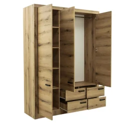 Szafy Uchylne|DiTrendi Duża szafa z 4 szufladami DENVER