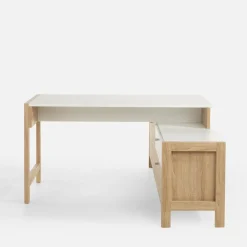 Dzieci FORTE Duże biurko z szufladami i szafką HOYVIK