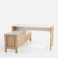 Dzieci FORTE Duże biurko z szufladami i szafką HOYVIK