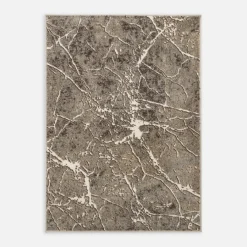 Dywaniki|inny Dywan abstrakcyjny beżowy ARCO 60x110 cm