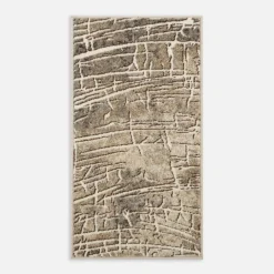 inny Dywan abstrakcyjny kremowy ARCO 60x110 cm