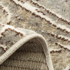 inny Dywan abstrakcyjny kremowy ARCO 60x110 cm