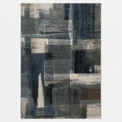 inny Dywan abstrakcyjny niebieski SORRENTO 160x230 cm