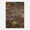Dywany Z Krótkim Włosiem|inny Dywan abstrakcyjny szaro-rdzawy NOVANTA 120x170 cm