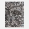 Dywany Z Krótkim Włosiem| Dywan abstrakcyjny szary NOVANTA 200x290 cm