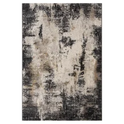 Dywany Z Krótkim Włosiem| Dywan abstrakcyjny szary NOVANTA 160x230 cm