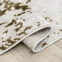 Dywan abstrakcyjny złoty SUNSET 160x230 cm