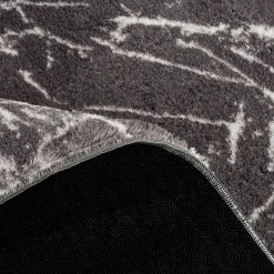 Dywany Z Krótkim Włosiem| Dywan antracytowy KAMIEŃ SOLAR 200x290 cm