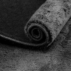 Dywany Z Krótkim Włosiem| Dywan antracytowy PULY 120x170 cm
