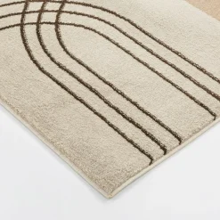 Dywany Z Krótkim Włosiem|inny Dywan art déco beżowy MILLEY 200x290 cm