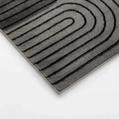 inny Dywan art déco szary MILLEY 200x290 cm