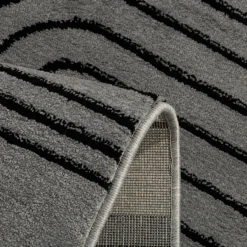 inny Dywan art déco szary MILLEY 200x290 cm