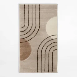 inny Dywan art déco łuki beżowy MILLEY 80x150 cm