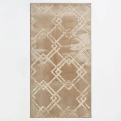 inny Dywan beżowy 3D VIVA 80x150 cm