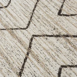 Dywan beżowy w romby BRASS 200x290 cm