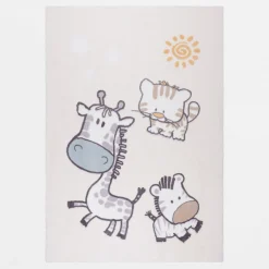 Dzieci inny Dywan beżowy ŻYRAFA MUUM 80x150 cm