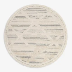 Dywany Z Krótkim Włosiem|inny Dywan boho okrągły geometryczny NINA, 120 cm