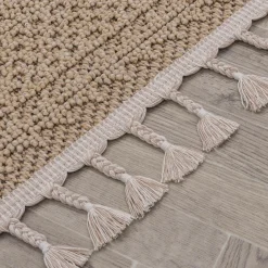 Dywany Zewnętrzne|Dywany Zewnętrzne| Dywan boho zewnętrzny beż BOUCLE 160x230 cm