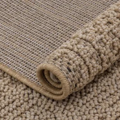 Dywan boho zewnętrzny beż BOUCLE 120x170 cm