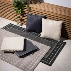 inny Dywan czarno-grafitowy AMBIENTE, 80x150 cm