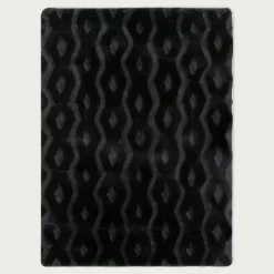 inny Dywan czarny ANDRE RABBIT 3D 160x230 cm