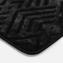 Dywany Z Krótkim Włosiem| Dywan czarny DOVER 3D 160x230 cm