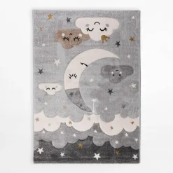 Dzieci inny Dywan do pokoju dziecięcego BOND KIDS, noc, 120x170 cm