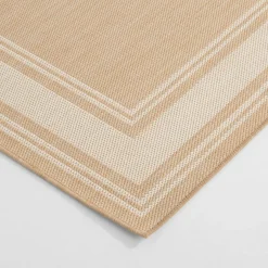 inny Dywan do przedpokoju beżowy PALMA 80x150 cm