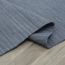 Chodniki|Dywany Z Krótkim Włosiem| Dywan do przedpokoju boho niebieski BORG 80x150 cm