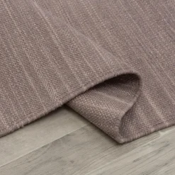 Dywan do przedpokoju brązowy BORG 80x150 cm