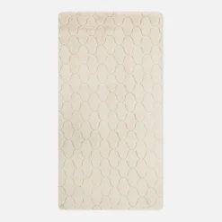 Dywany Rabbit|Dywany Shaggy| Dywan do przedpokoju kremowy SENTEZ RABBIT 80x150 cm, mix