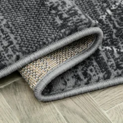 Chodniki|Dywany Z Krótkim Włosiem| Dywan do przedpokoju szary GEOMETRY 80x150 cm