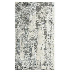 Dywan do przedpokoju vintage szary SUNSET 80x150 cm