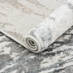 Dywan do przedpokoju vintage szary SUNSET 80x150 cm