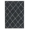 Dywan do salonu antracytowy GEOMETRY 160x230 cm