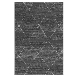 Dywan do salonu szary GEOMETRY160x230 cm
