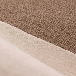 Dywan do salonu wełniany brązowo-beżowy ELEMENTS 200x290 cm