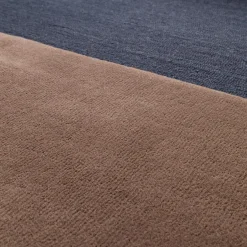 Dywany Wełniane|Dywany Premium| Dywan do salonu wełniany brązowo-granatowy ELEMENTS 200x290 cm