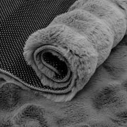 Dywany Rabbit|Dywany Shaggy| Dywan do sypialni szary MODESTO 120x160 cm