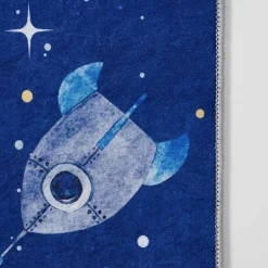 Dzieci inny Dywan drukowany niebieski SPAC PETRA 80x140 cm