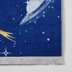 Dzieci inny Dywan drukowany niebieski SPAC PETRA 160x230 cm