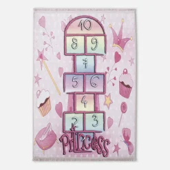 Dzieci inny Dywan drukowany różowy HOPS PETRA 160x230 cm