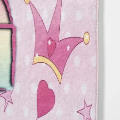 Dywany Do Prania W Pralce|Dywany Dziecięce|inny Dywan drukowany różowy HOPS PETRA 120x160 cm