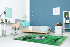 Dzieci inny Dywan drukowany zielony BALL PETRA 80x140 cm