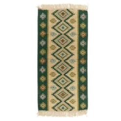 Dywan dwustronny ALBORG ZIELONY 80x150 cm