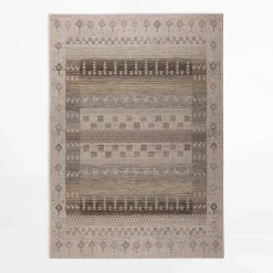 inny Dywan etniczny KEMET, szaro-beżowy, 200x280 cm