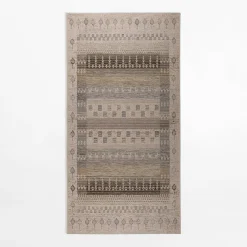 Chodniki|Dywany Zewnętrzne|inny Dywan etniczny KEMET, szaro-beżowy, 80x150 cm