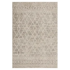 inny Dywan etno w romby beżowy PAULA 200x290 cm