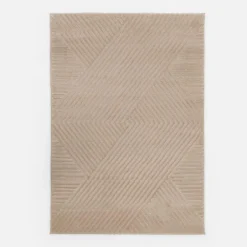 Dywany Z Krótkim Włosiem|inny Dywan geometryczny beżowy SAHARA 120x170 cm