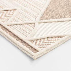 Dywany Z Krótkim Włosiem|inny Dywan geometryczny beżowy MADERA 160x230 cm